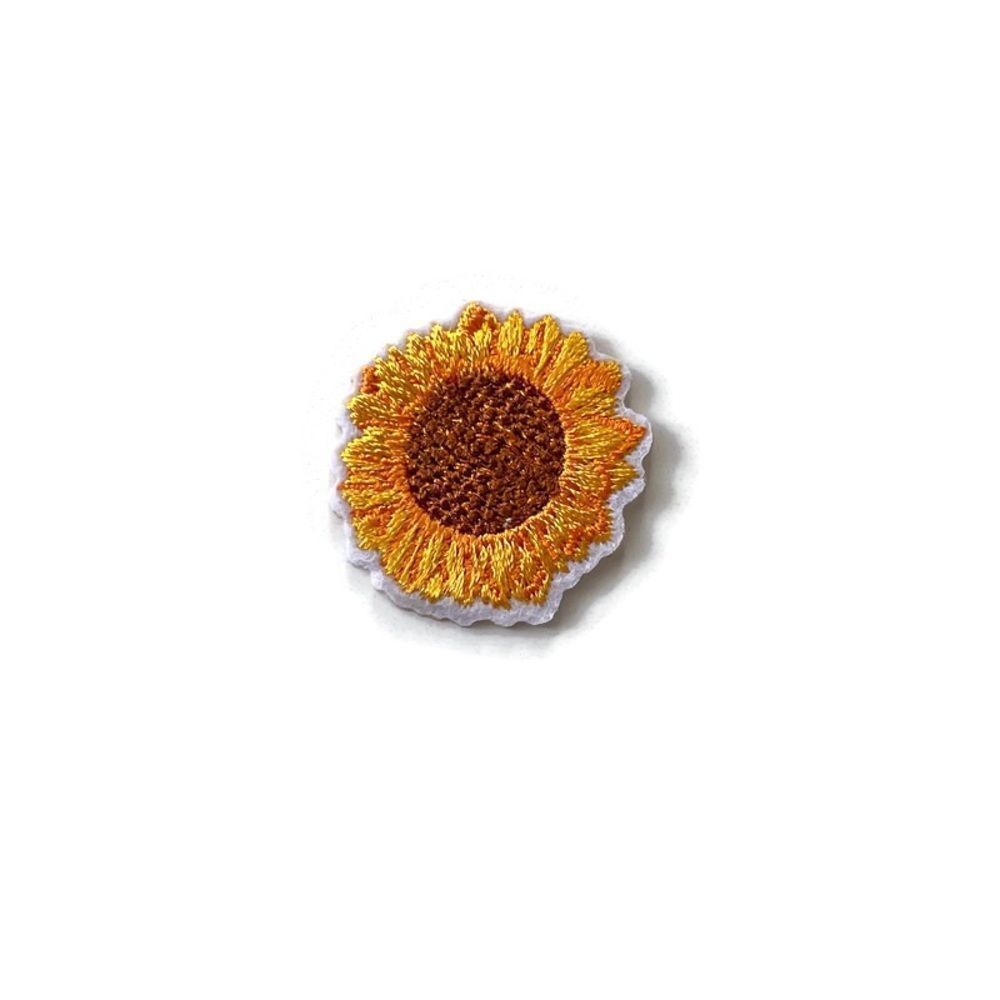 Sunflower Small Embroidered Patch - Picture 1 of 3